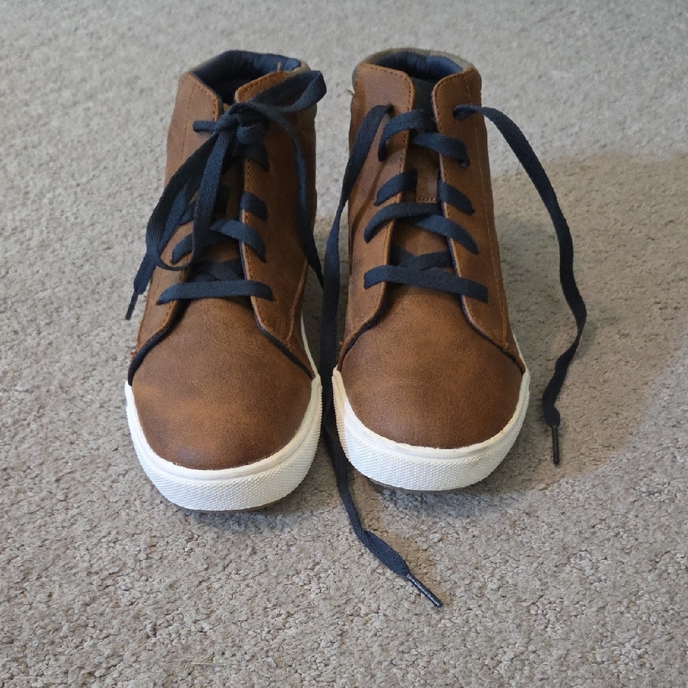 Wonder Nation Brown Kids' Sneakers